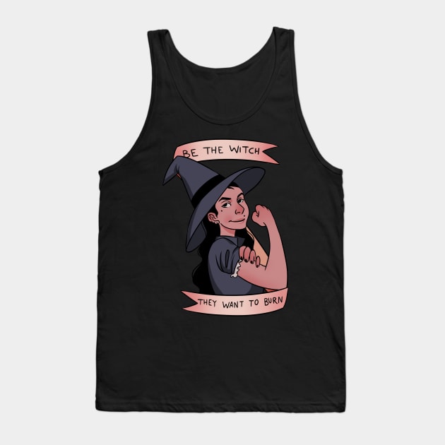 Be the Witch Tank Top by GabrielaBarros